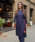 Rozana - Not-So-Basic Deep Navy Co-Ord Kurta Set