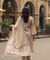 MALANG- Taupe Three Piece Suit Set With Printed Dupatta