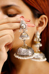 LEELA Brass Jhumka Earrings