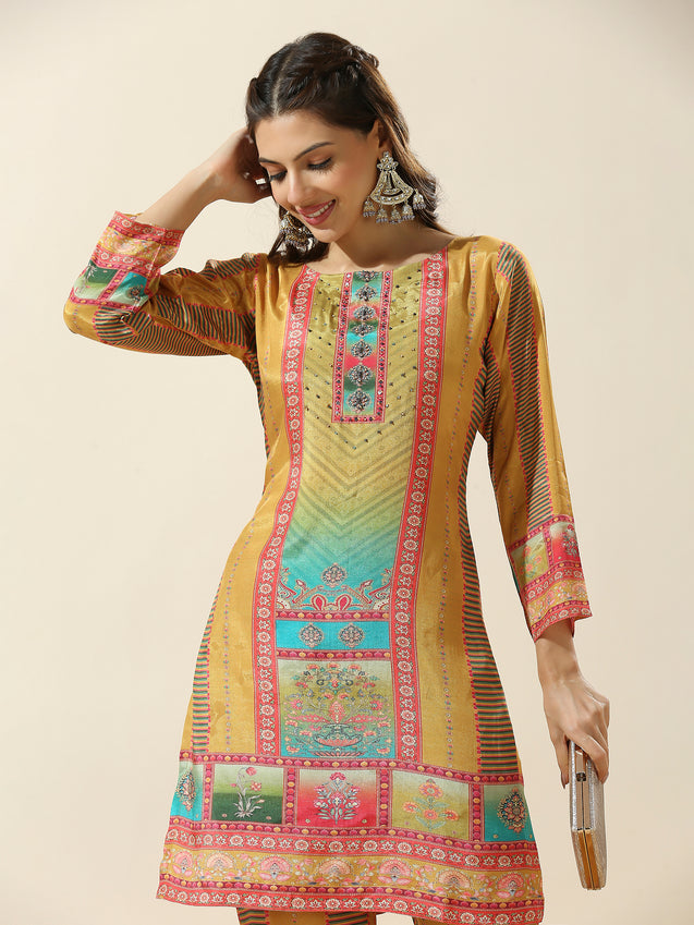 JASHN-Yellow Pakistani Two Piece Set