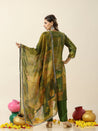 Heeriye- Green Bhandani Three piece set