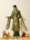 Heeriye- Green Bhandani Three piece set