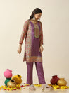 JASHN-Purple Pakastani Two Piece Set