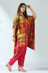 Multicolor Kaftan Two piece Set