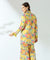 Yellow Floral Blazer Set