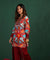 MASAKALI - Printed Maroon Kurta With Wrap Pant