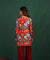 MASAKALI - Printed Maroon Kurta With Wrap Pant