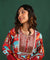 MASAKALI - Printed Maroon Kurta With Wrap Pant