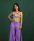 MASAKALI - Purple and Green Three Piece Set