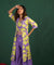 MASAKALI - Purple and Green Three Piece Set