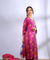 GEET -Midnight Purple Three Piece Suit Set  With Printed Dupatta