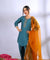 ROOH - Teal Three Piece Suit Set