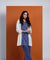DHUNKI- Denim Look Short Kurta Embroidered Two Piece Set