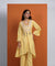 HOOR - Yellow Handkerchief Cut Three Piece Set