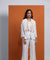 HOOR -Indo off-white Boho  Blazer Set