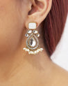 LAYLA Ivory Small earrings