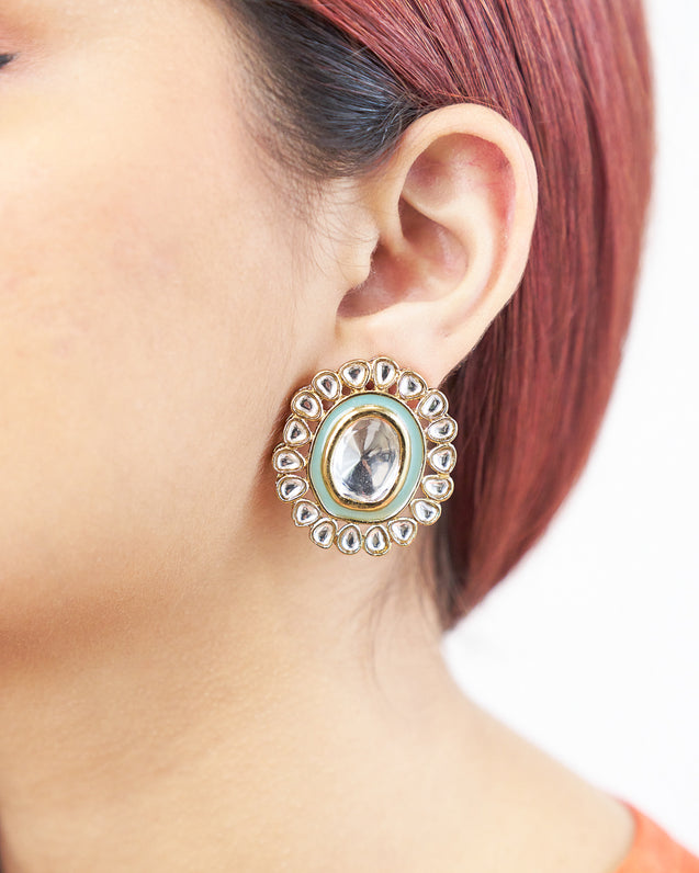 RUMI Kundan Studs