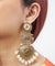 HUNAR Pearl Studded Chandbalis
