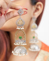 LEELA Layered Unique Jhumkas