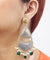 ZOYA Duo-Tone Drop Earrings