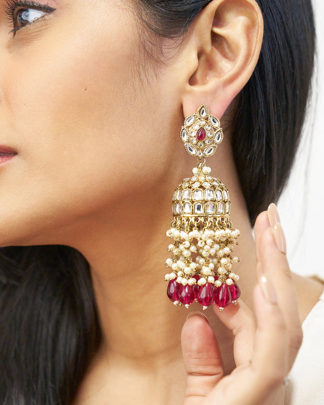 RUMI Long Jhumkas