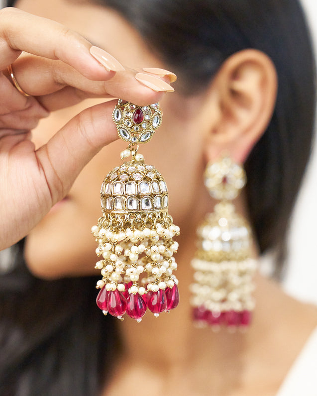 RUMI Long Jhumkas