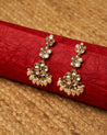 RUMI Kundan Flower Earrings