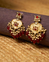 RUMI Red Lotus Earrings