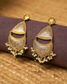 ZOYA Duo-Tone Drop Earrings