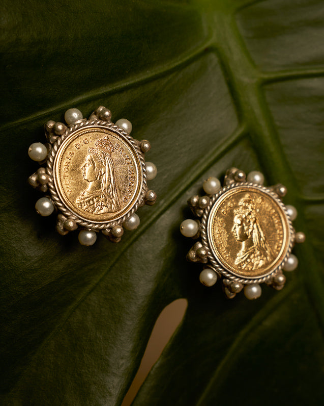 LEELA Coin Studs