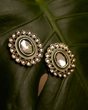 RUMI Kundan Studs