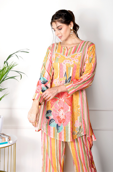 OH MY CO-ORD - Multicolor Co-ord Set