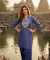 NOORANI-Persian Indigo Two Piece Patiala Set