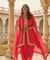 SUROOR - Pink  Jumpsuit With Cape