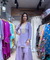 FITOOR -Lavender Short Kurta With Cowl Pant