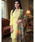 MALANG- Yellow Three Piece Suit Set With Printed Dupatta