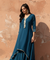 ROOH - Teal Two Layered Gown