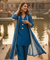 RANGAT- Cobalt Blue  Kurta with Pant and Jacket