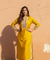 FITOOR- Bright Yellow Two Piece Long Kurta Set