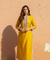 FITOOR- Bright Yellow Two Piece Long Kurta Set