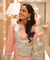 PHULJARI -Pastel Pink  Farshi Salwar Set With Potli Bag
