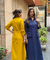 REZAAR- Mustard Yellow Shirt Style Pocket Dress