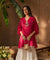 Mizaaj- Hot Pink Tunic Sharara Set