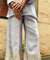 Mizaaj- Lilac Stripes Cord set with Potli
