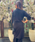 Rozana-Black Double Pocket  Two Piece Set