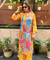 RIWAAYAT REBEL- Folk Inspired Yellow Printed Straight Kurta Set With Pants