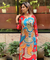 RIWAAYAT REBEL- Folk Inspired Red Printed Straight Kurta Set With Pants