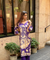 RIWAAYAT REBEL- Folk Art Inspired Purple Printed Straight Kurta Set With Pants