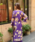 RIWAAYAT REBEL- Folk Art Inspired Purple Printed Straight Kurta Set With Pants