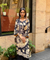 RIWAAYAT REBEL- Folk Art Inspired Black Printed Straight Kurta Set With Pants